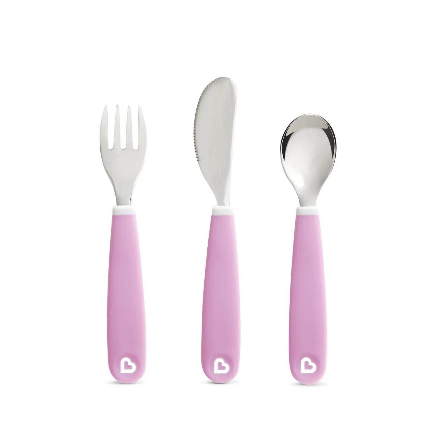 Munchkin Splash Toddler Fork, Knife & Spoon Set (2 Colors)