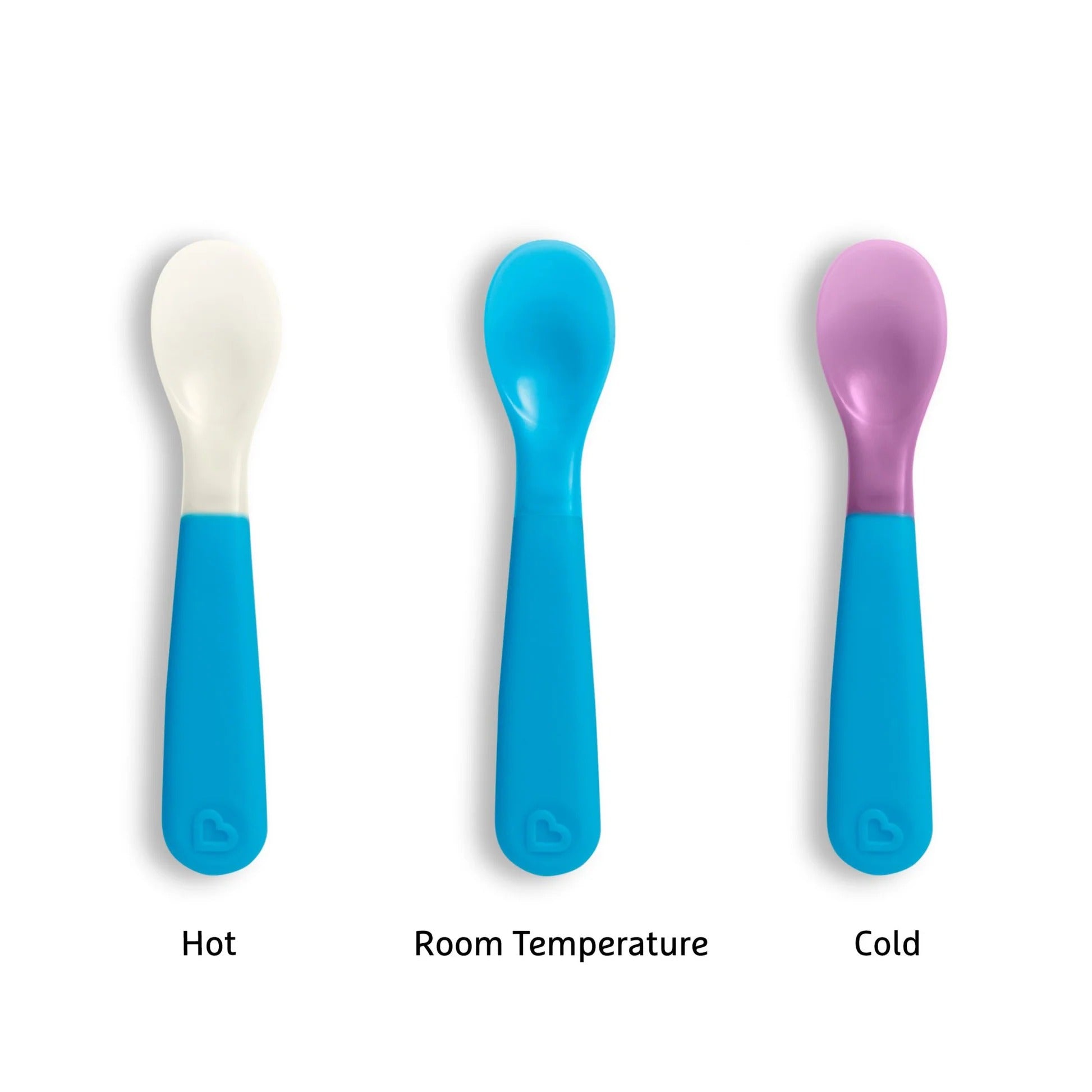 Munchkin ColorReveal Colour Changing Toddler Forks & Spoons, 6pk