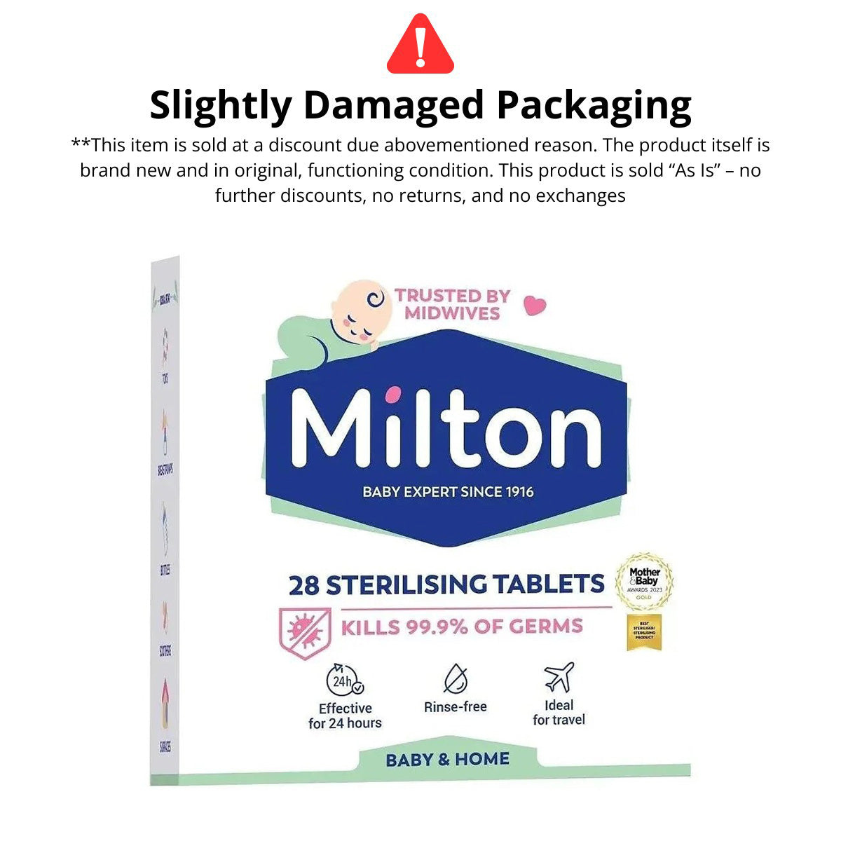 Milton Standard Sterilising Tablet, 28s