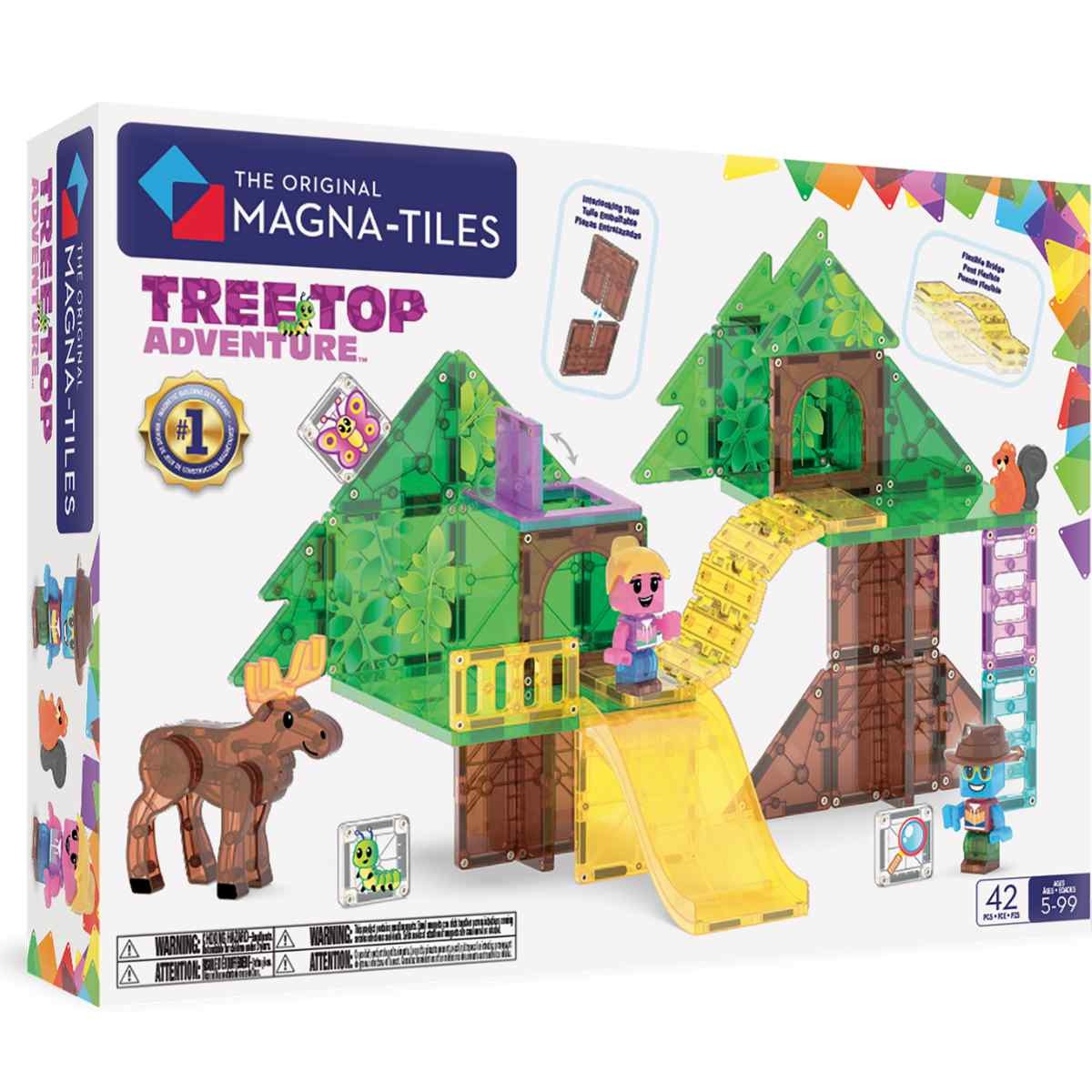 Magna-Tiles Tree Top Adventure Set, 42pcs - Pupsik Singapore