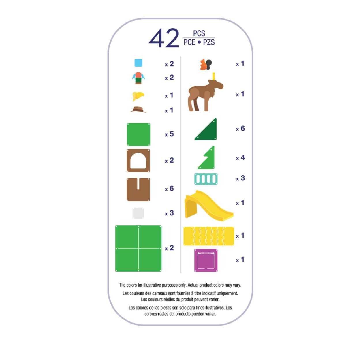 Magna-Tiles Tree Top Adventure Set, 42pcs - Pupsik Singapore