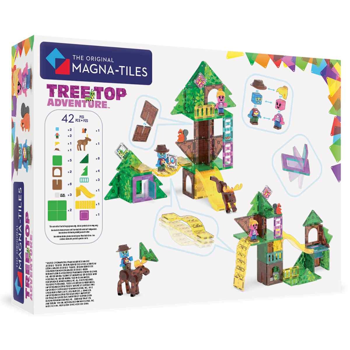 Magna-Tiles Tree Top Adventure Set, 42pcs - Pupsik Singapore