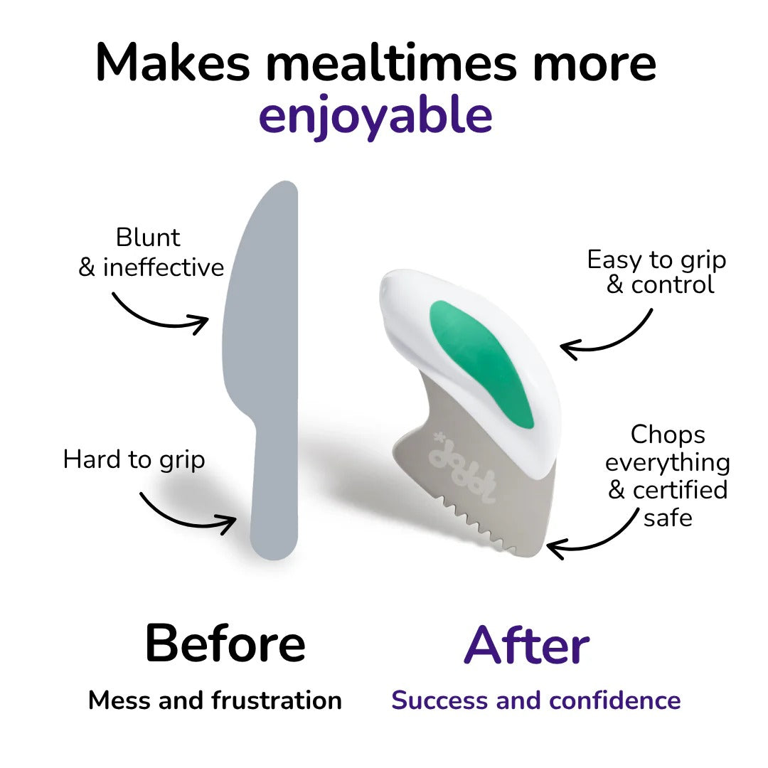 Doddl Toddler Knife (18M+) - Fresh Green