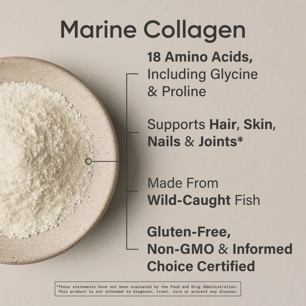 Sports Research Marine Collagen Peptides, 12oz / 34 Servings - Unflavored (Exp 08/29)