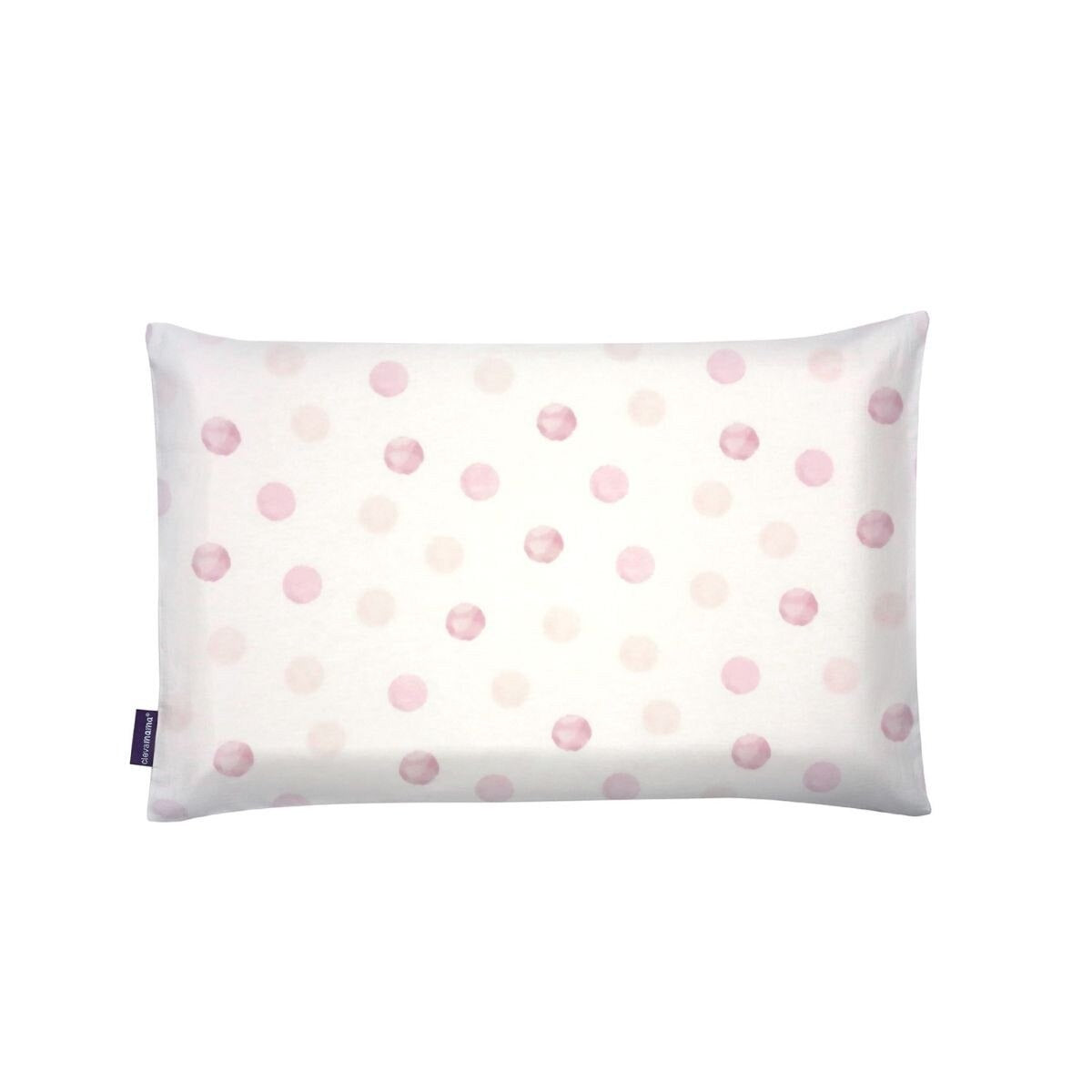 Clevamama Cotton Pillow Case for ClevaFoam Pram Pillow (4 Designs)