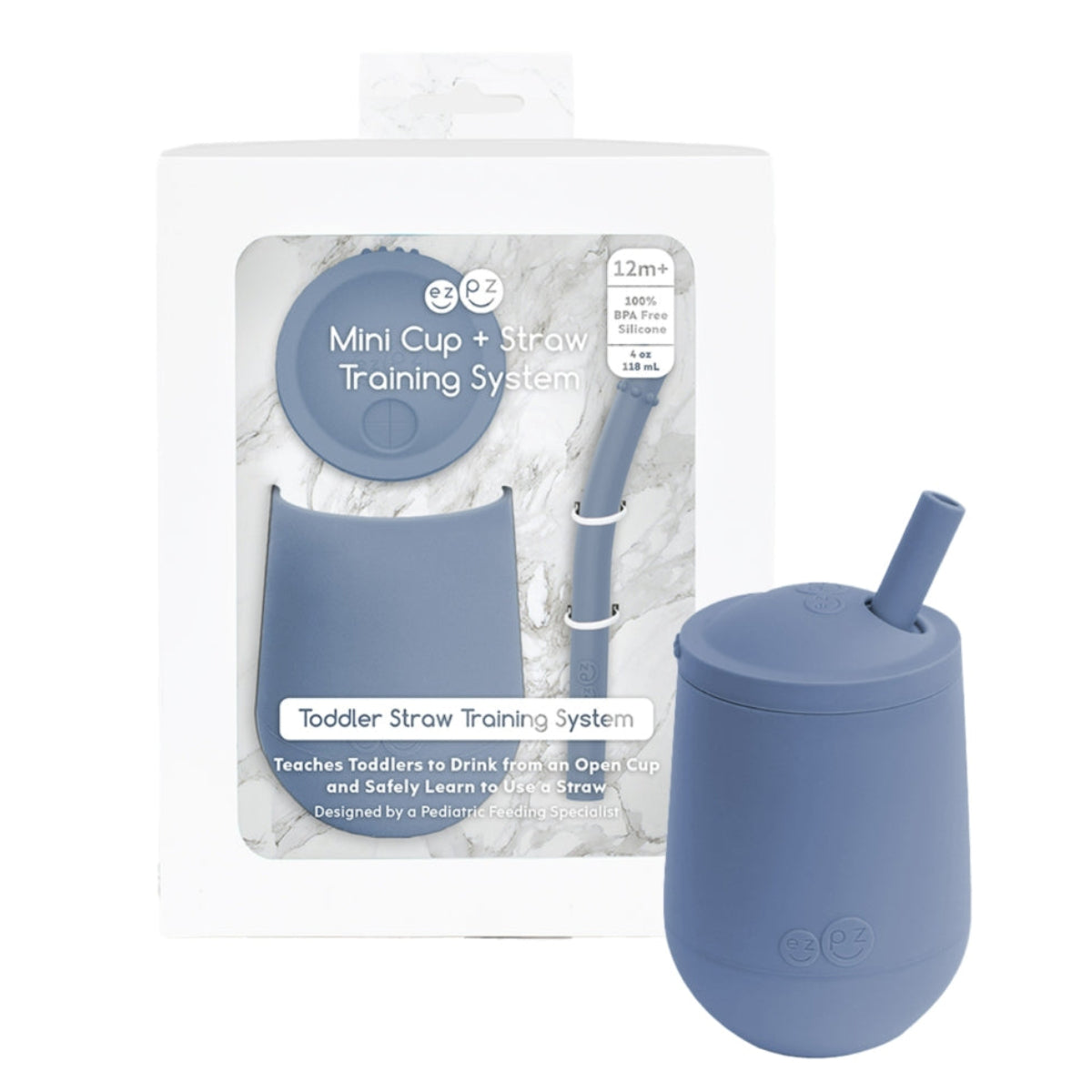 EzPz Mini Cup + Straw Training System (12 Colours)