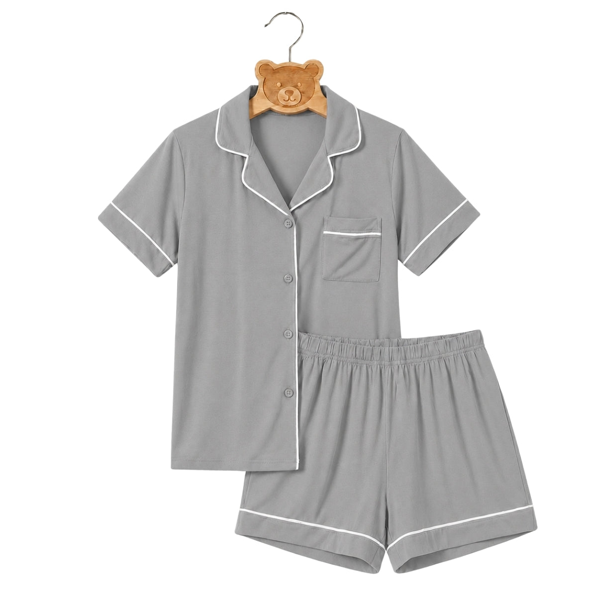 MPJ Kids Alaise Bamboo Pyjamas Short Set - 7 Colours (6 Sizes) | 5 to 14 Years