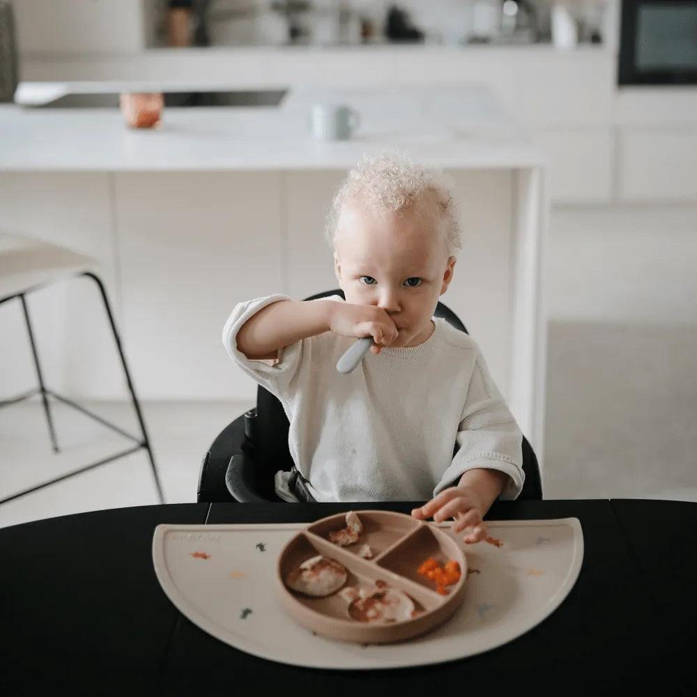 Mushie Silicone Feeding Toddler Set (3 Colors) | Gift Set - Pupsik Singapore