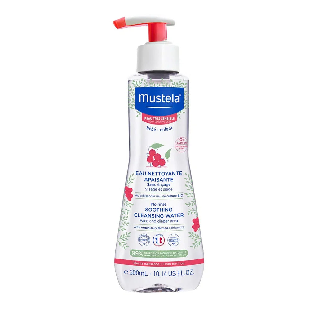 Mustela Soothing No Rinse Cleansing Water (1/3pk) - Very Sensitive Skin