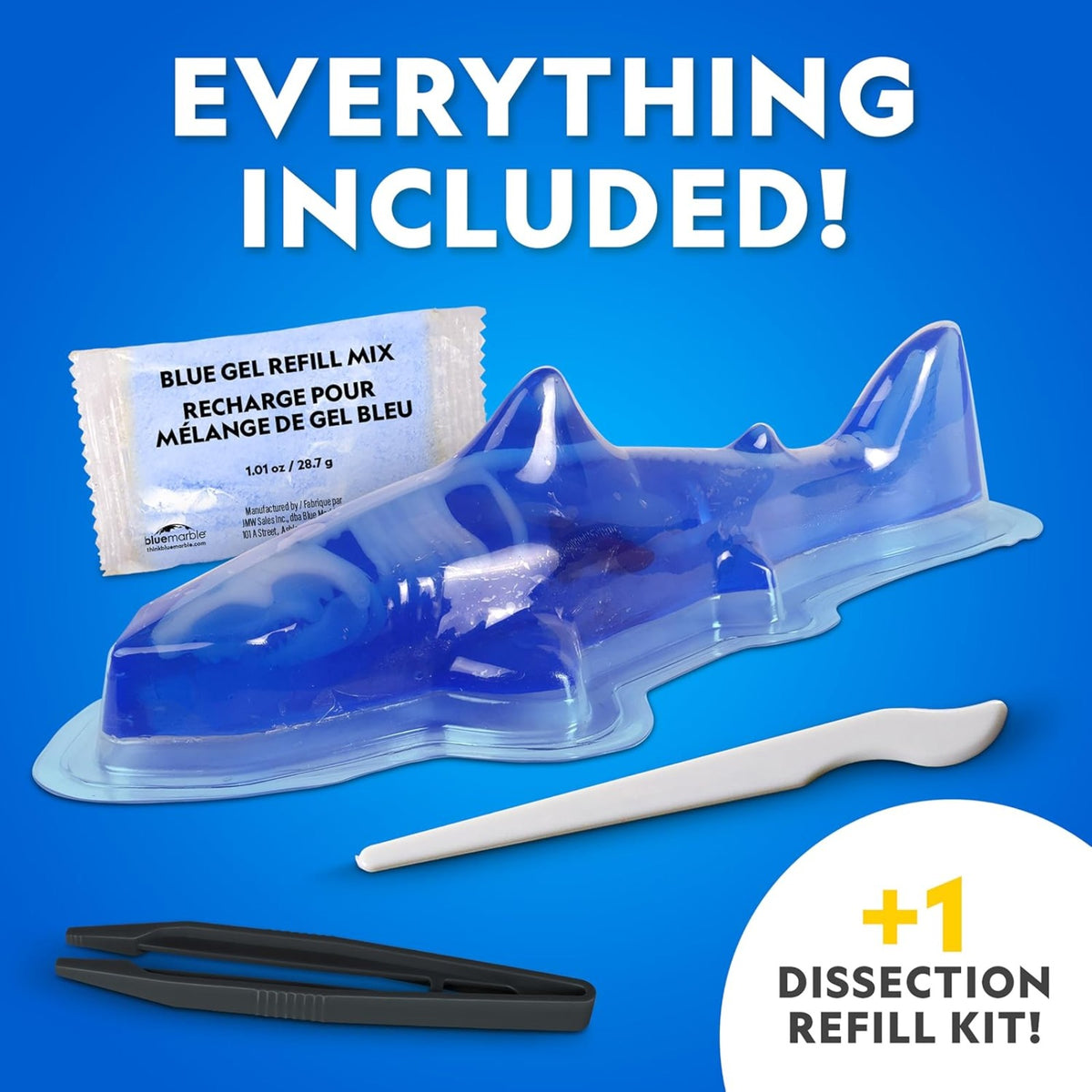 National Geographic Glow-in-the-Dark Great White Shark Dissection Lab - Pupsik Singapore