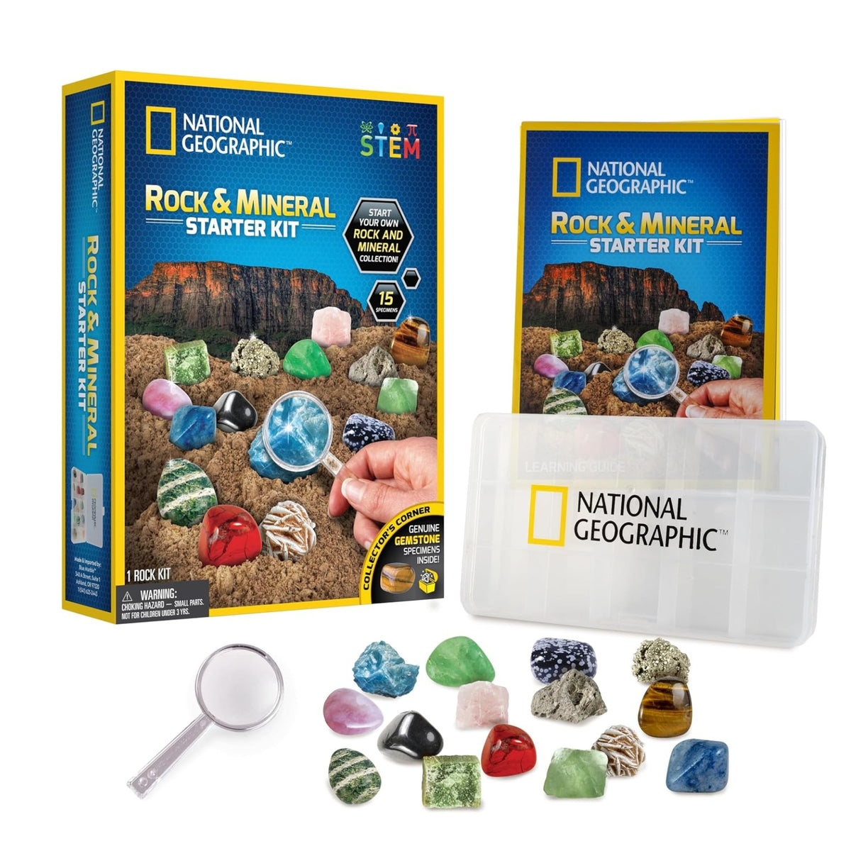National Geographic Rock and Mineral Starter Kit - Pupsik Singapore