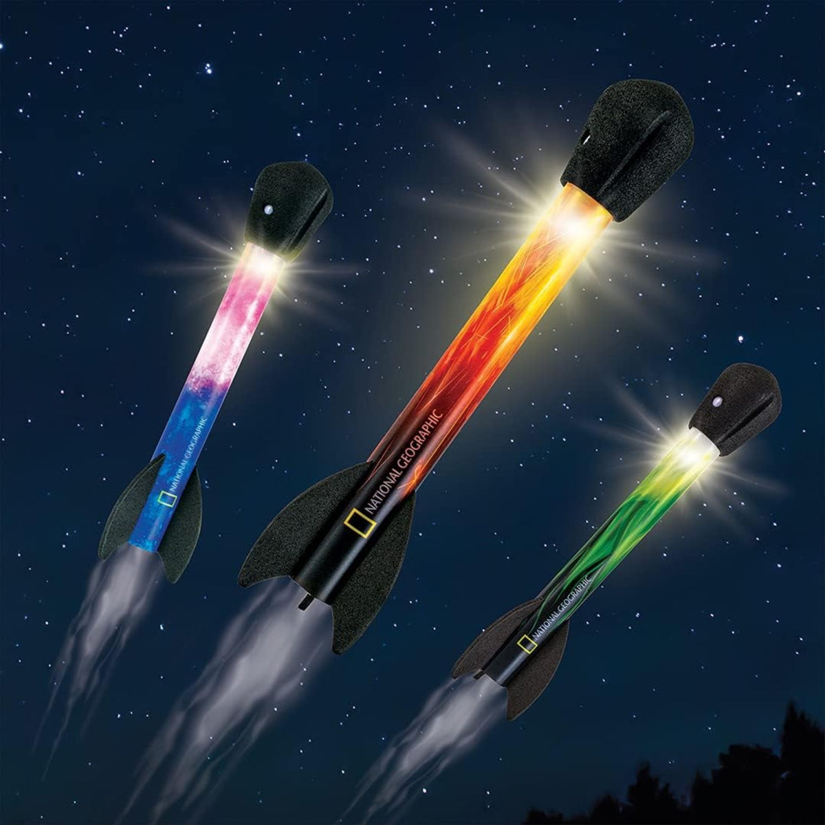 National Geographic Light-Up Air Rockets - Pupsik Singapore