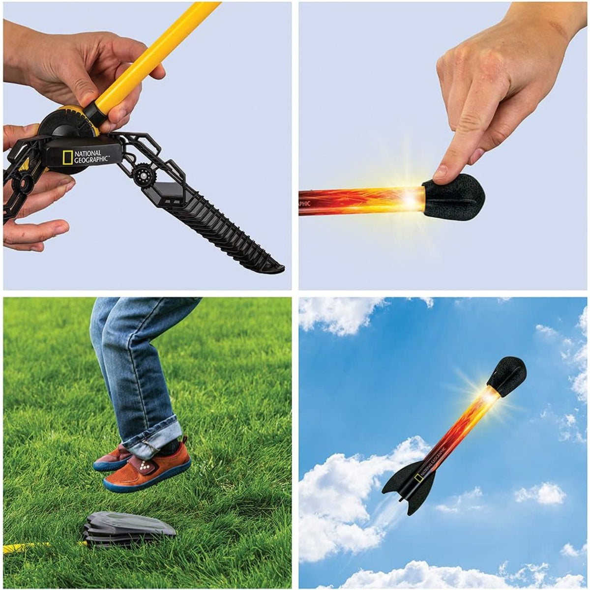National Geographic Light-Up Air Rockets - Pupsik Singapore