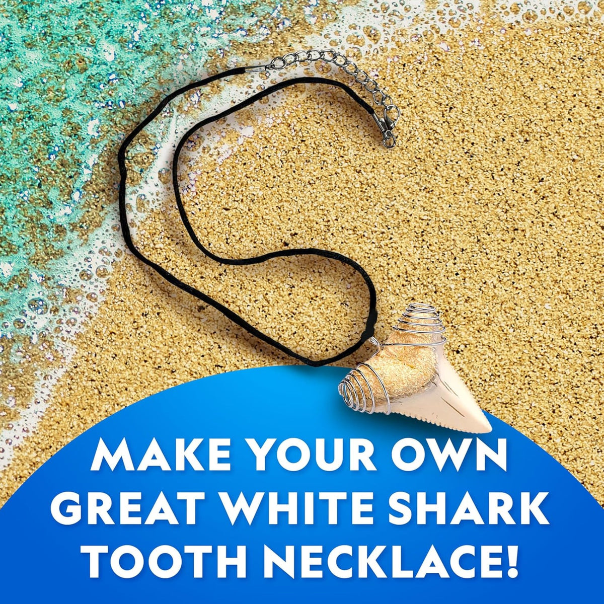 National Geographic Great White Shark Tooth Dig Kit - Pupsik Singapore