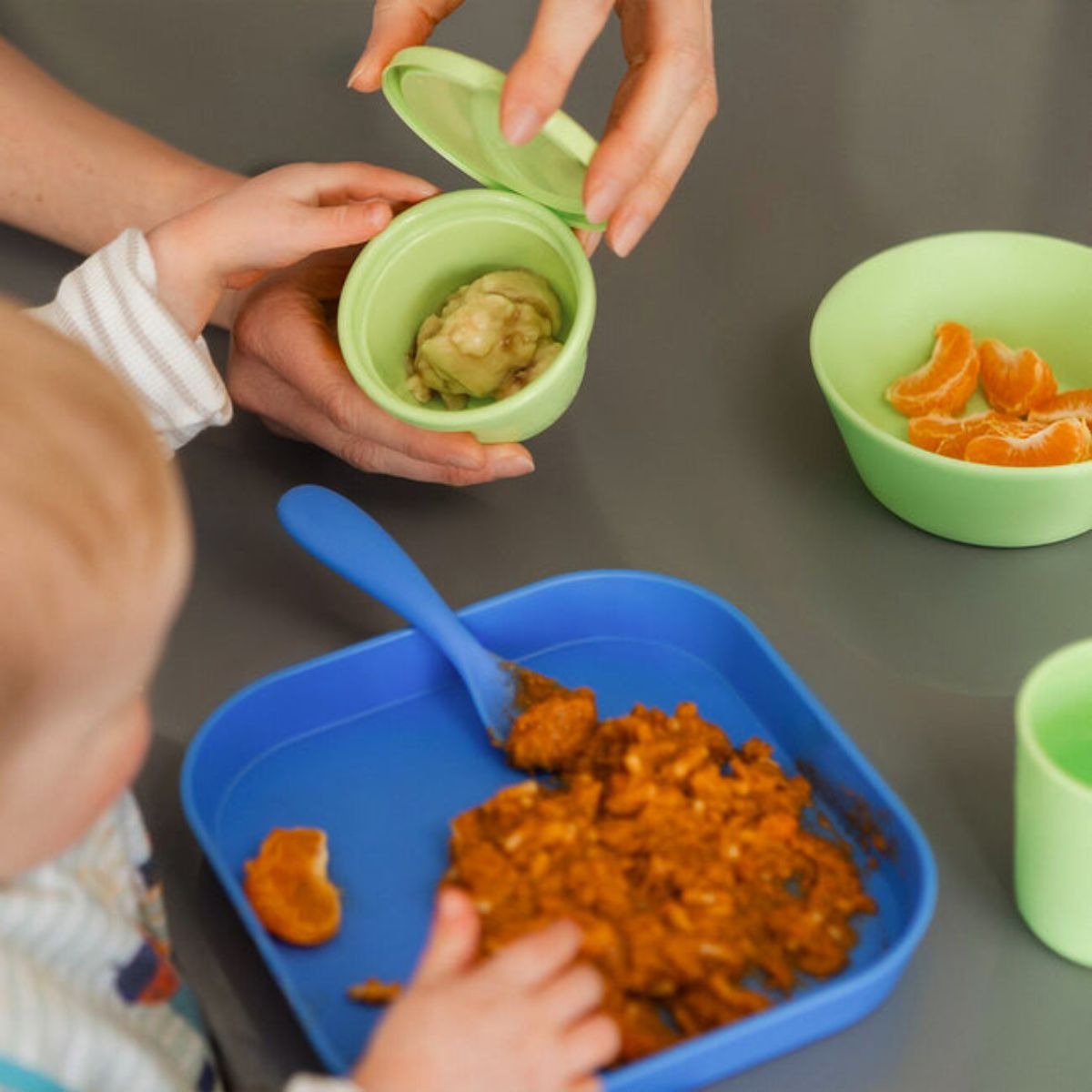 Nuby Store & Go Food Pots, 4pk