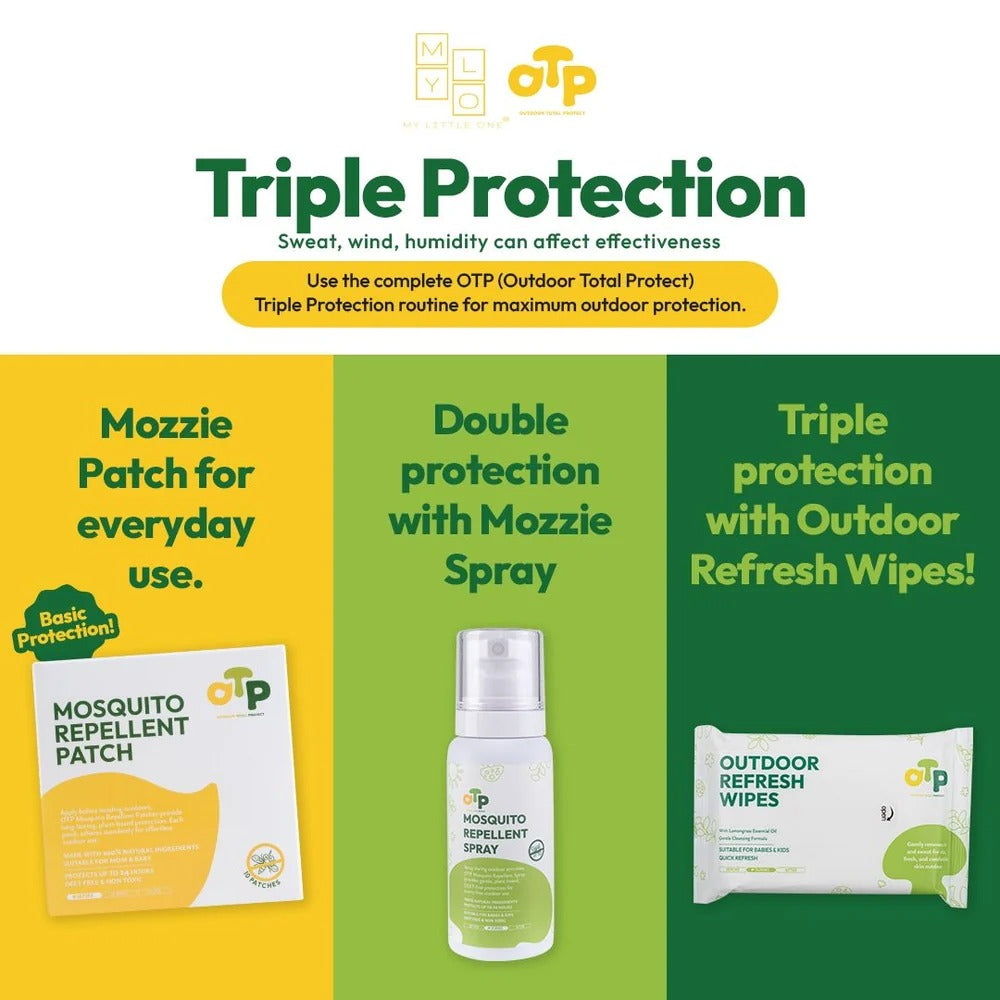 MyLO OTP Mosquito Repellent Patch, 10pcs (Exp 05/29)
