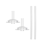 Moyuum 3rd Gen 360-degree All-In-One Bottle Straw Refill, 4pk