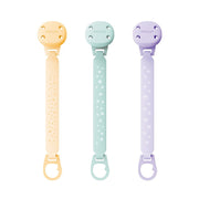 Moyuum Silicone Pacifier Clip, 1pc (3 Colors)