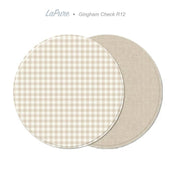 Parklon LaPure Round Playmat - Gingham Check (R12)