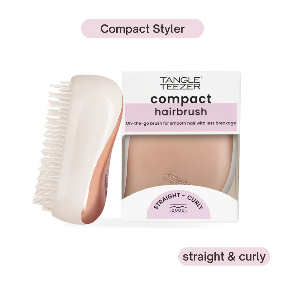 Tangle Teezer Compact Styler Detangling Hairbrush (4 Designs)