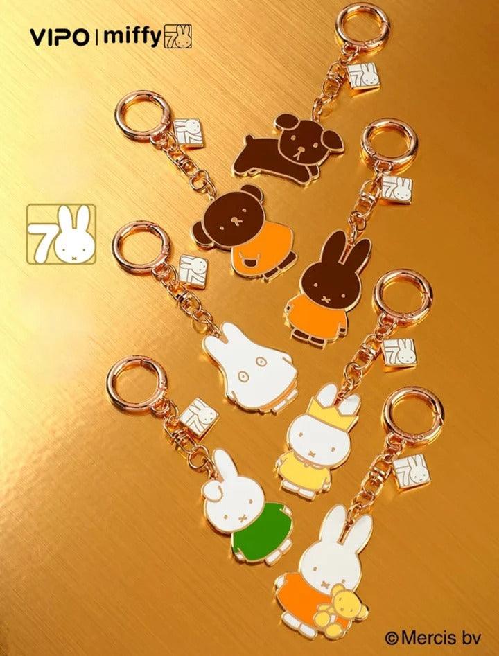 VIPO X Miffy 70th Anniversary Collectible Keychain Blind Box, 1pk - Pupsik Singapore