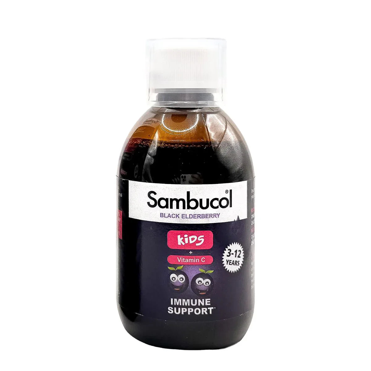 Sambucol Kids Formula Vitamin C for 3-12Y, 230ml (Exp 11/27) - Pupsik Singapore