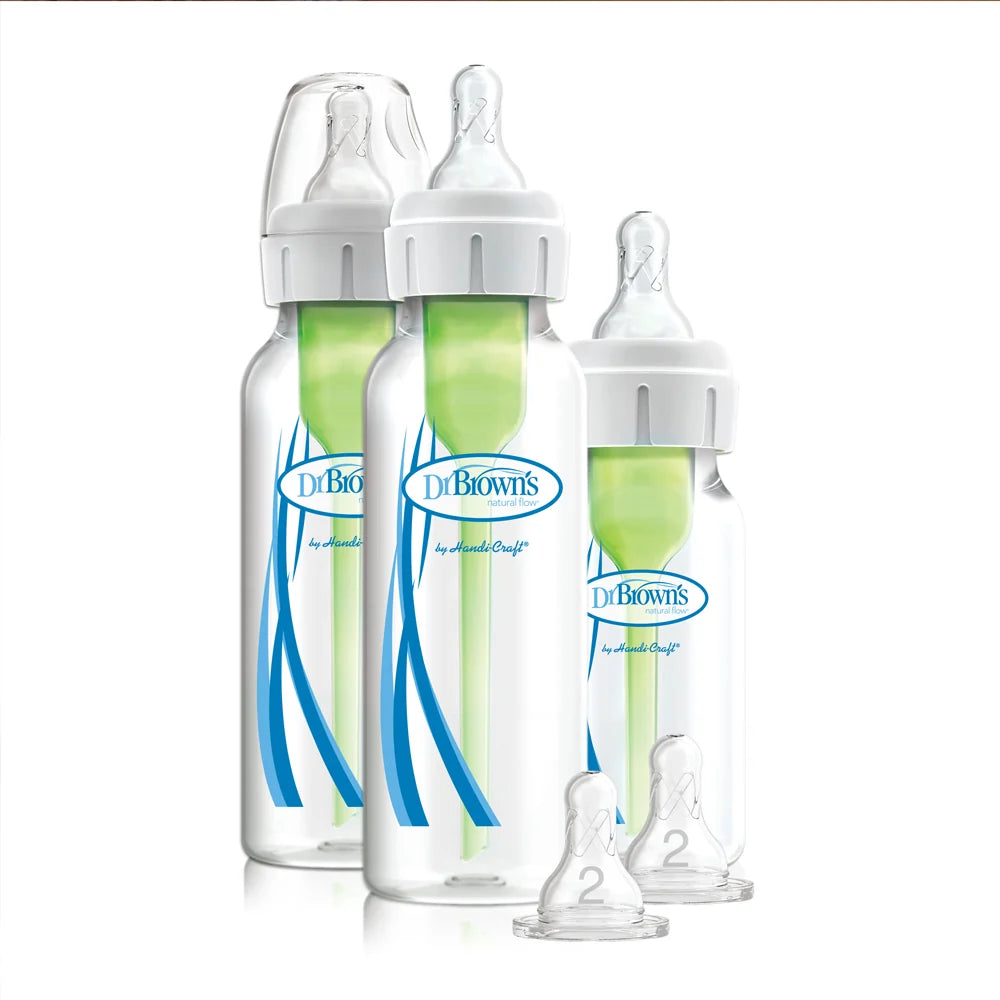 Dr. Brown's Options+ Narrow-Neck PP Baby Bottle Starter Kit