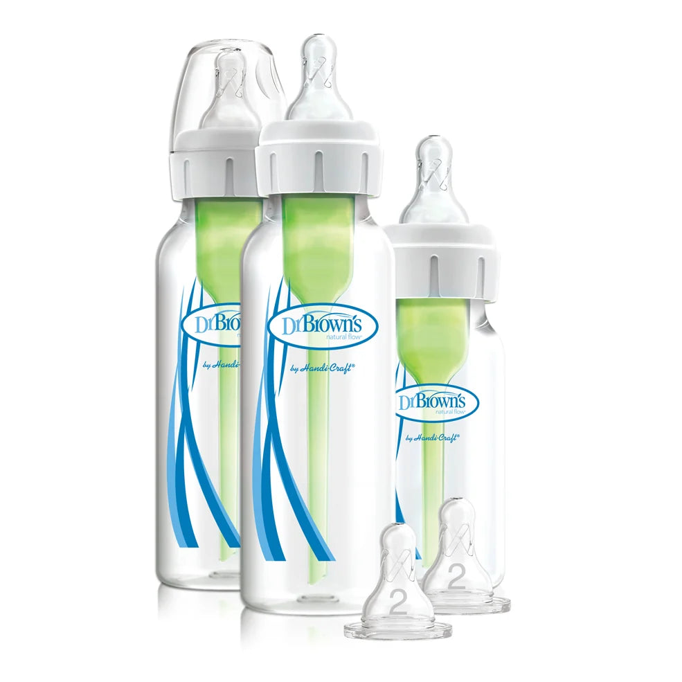 Dr. Brown's Options+ Narrow-Neck PP Baby Bottle Starter Kit