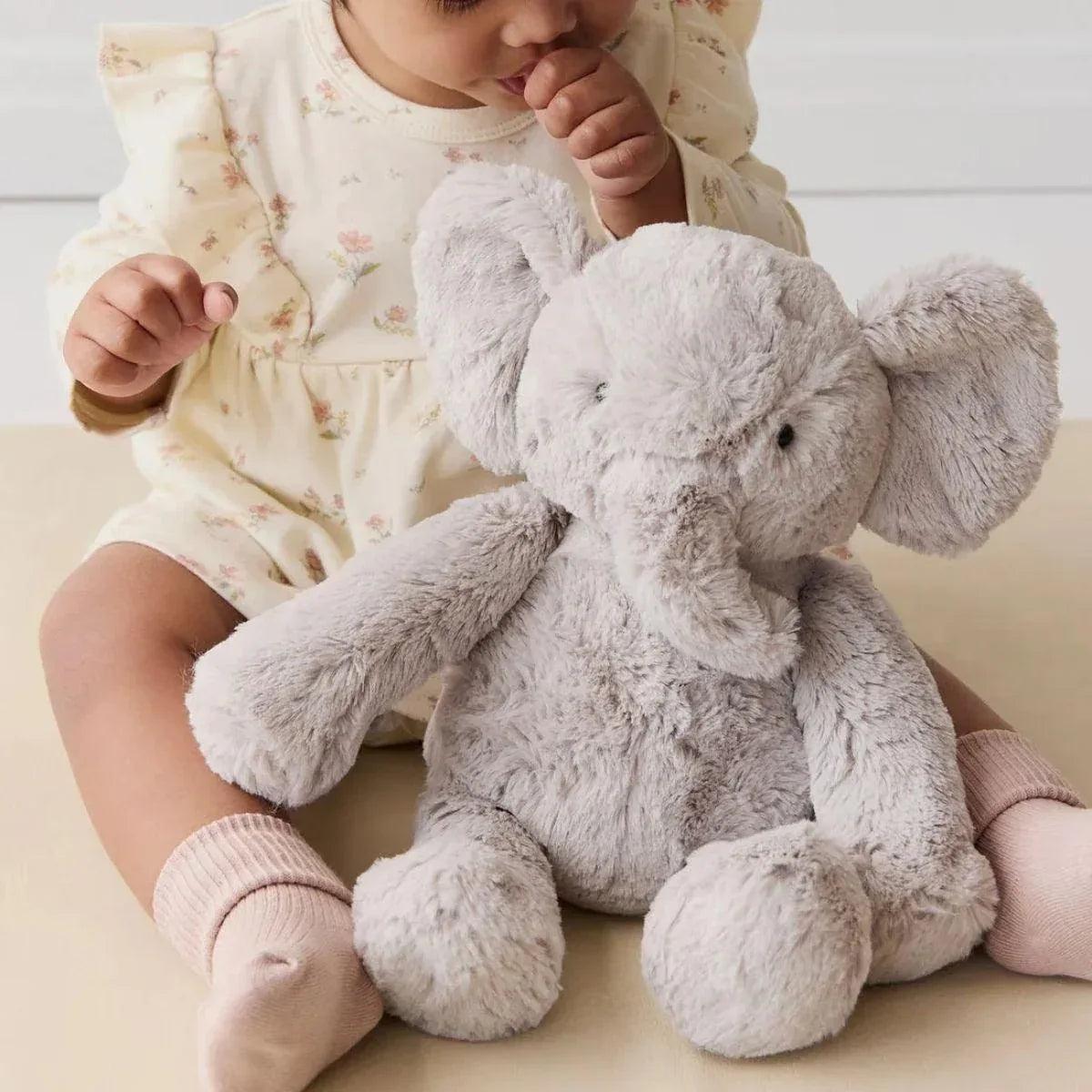 Snuggle Bunnies Olive The Elephant Soft Toy - Pupsik Singapore