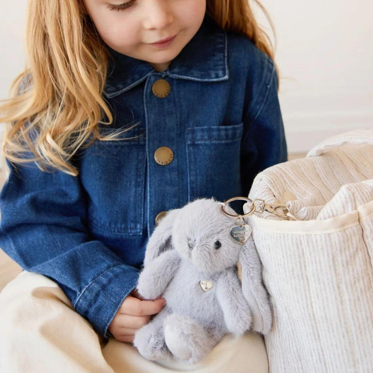 Snuggle Bunnies Penelope Keyring (3 Colors) - Pupsik Singapore