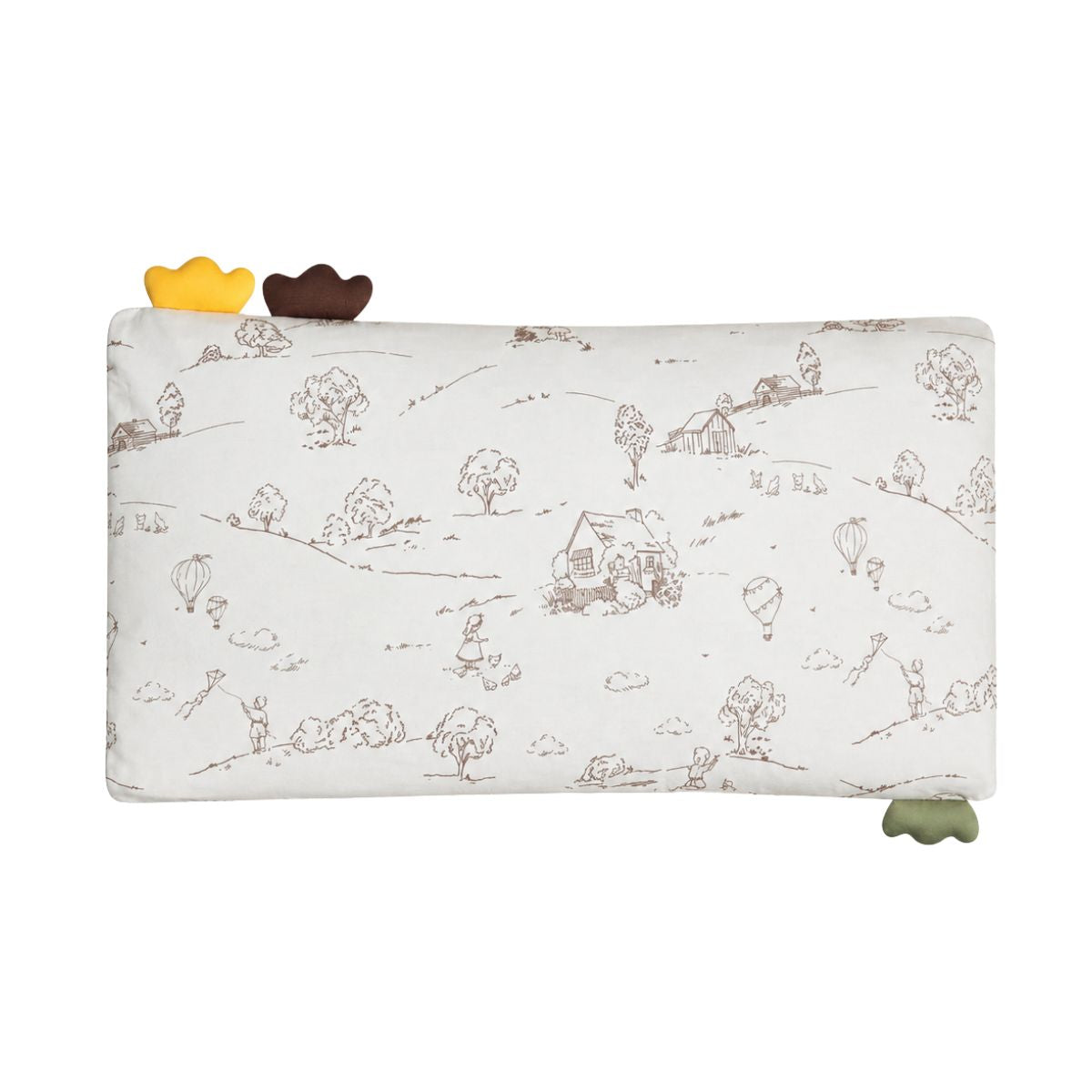 A, Apple Pie Bao Bao Memory Foam Pillow, Baby/Toddler - 3 Designs