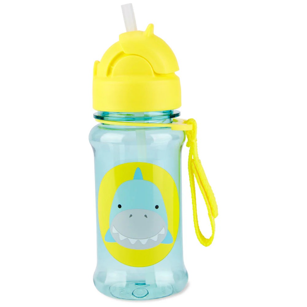 Skip Hop Zoo Tritan Straw Water Bottle, 355ml (13 Designs)