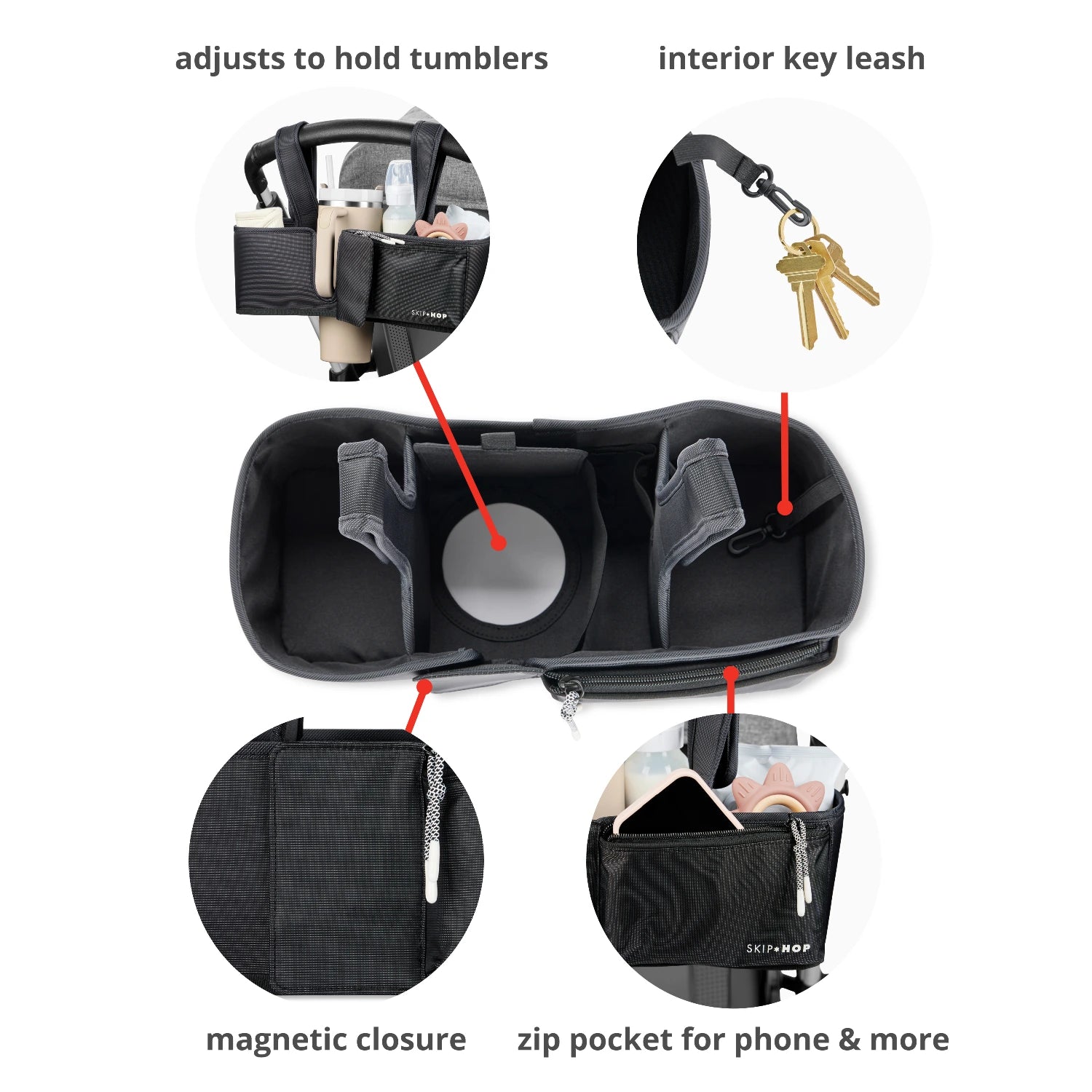 Skip Hop Ultimate Stroller Organiser (2 Colors)