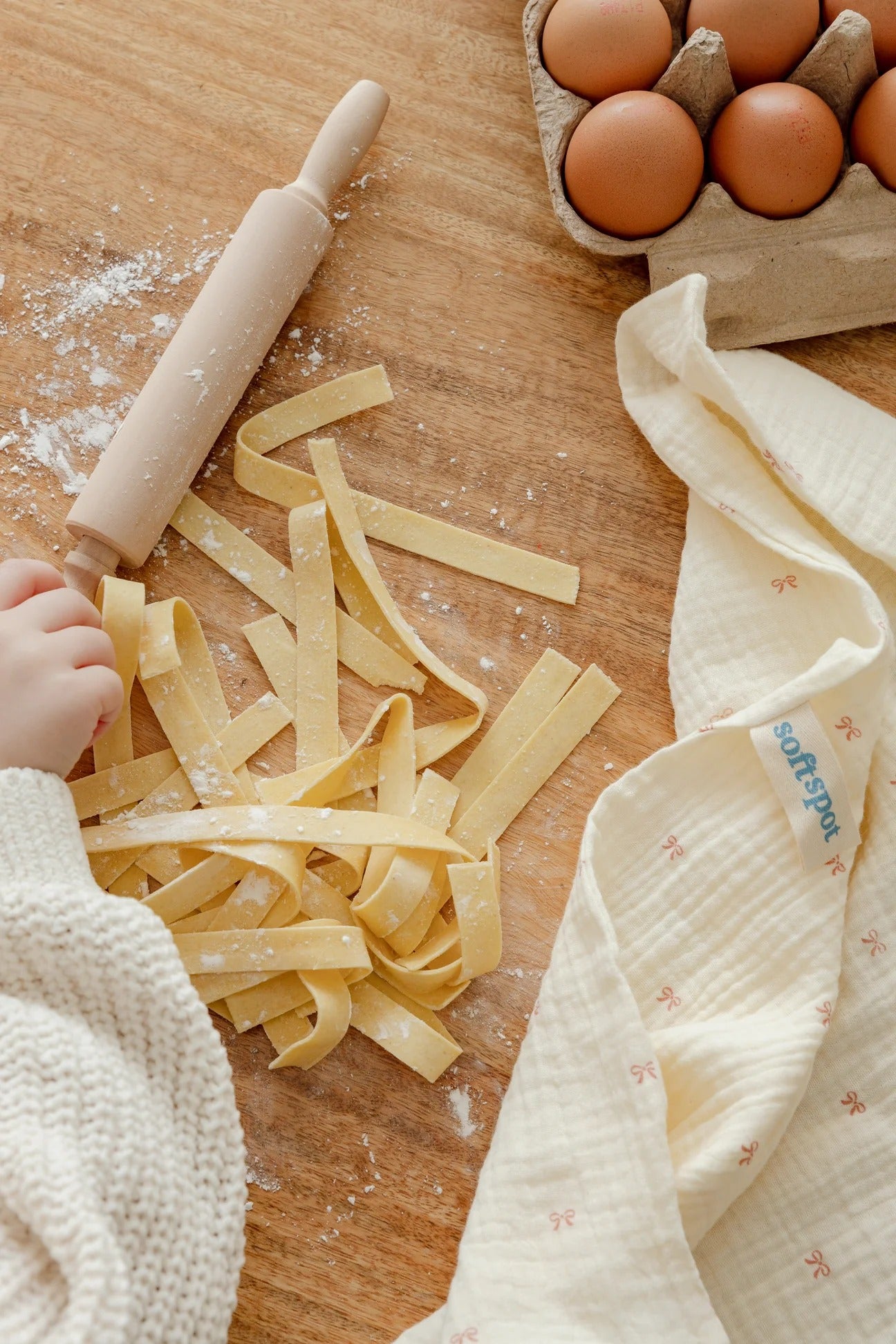 Soft Spot Soft Tea Towels, 3pk (5 Designs)