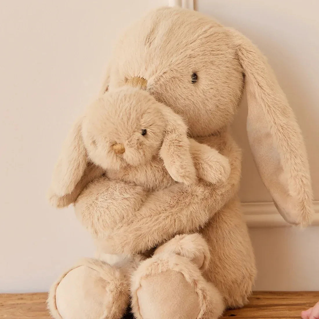 Snuggle Bunnies Frankie The Hugging Bunny Soft Toy (2 Colors) - Pupsik Singapore
