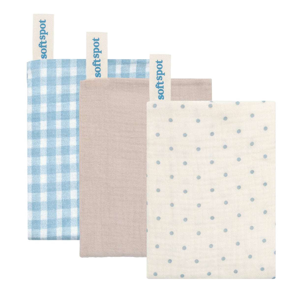 Soft Spot Soft Tea Towels, 3pk (7 Designs)