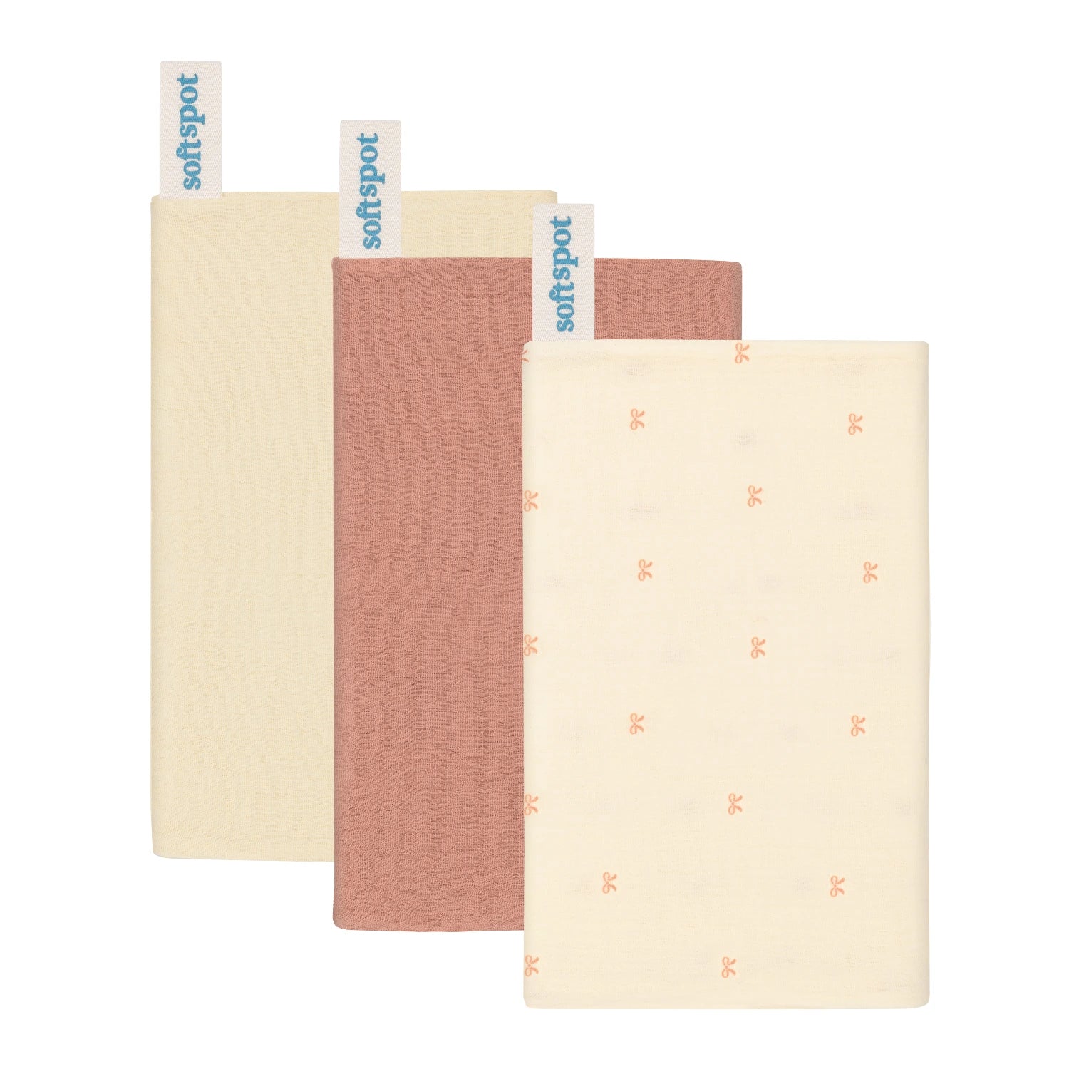 Soft Spot Soft Tea Towels, 3pk (7 Designs)