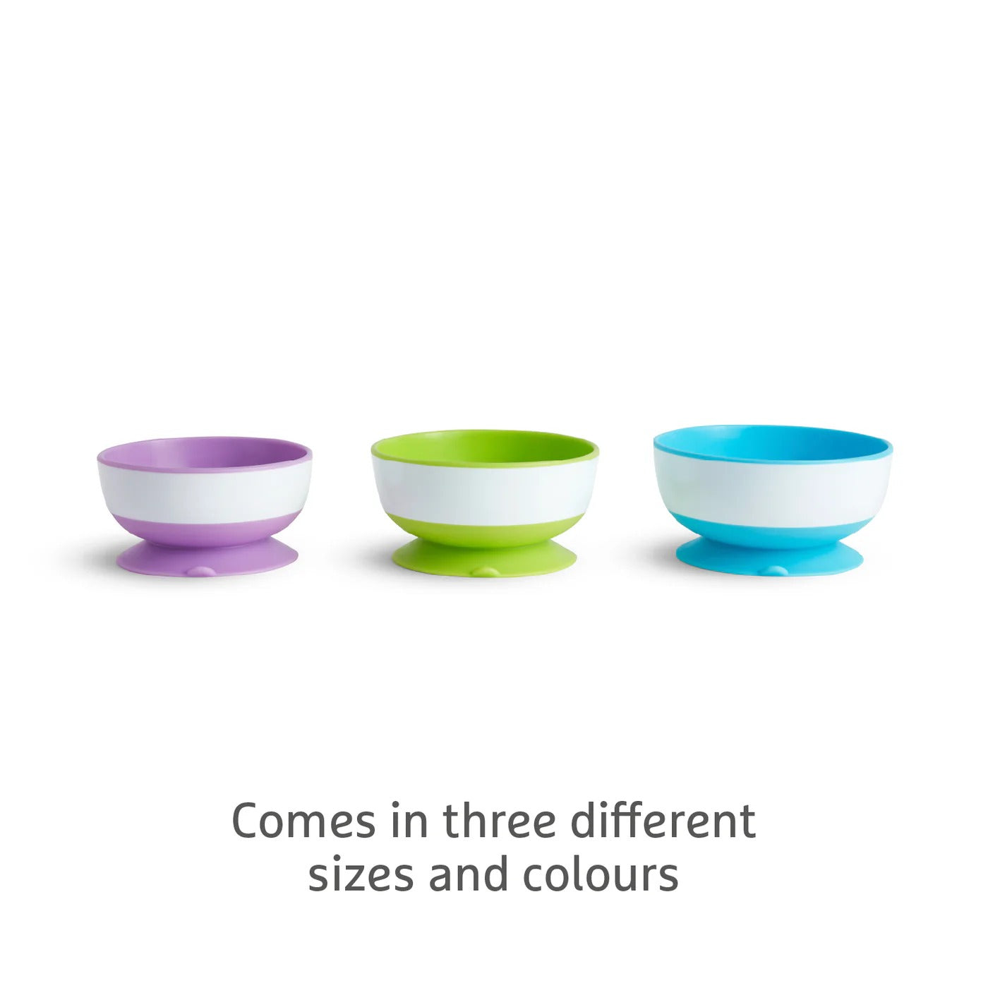 Munchkin Stay Put Suction Bowls, 3pk