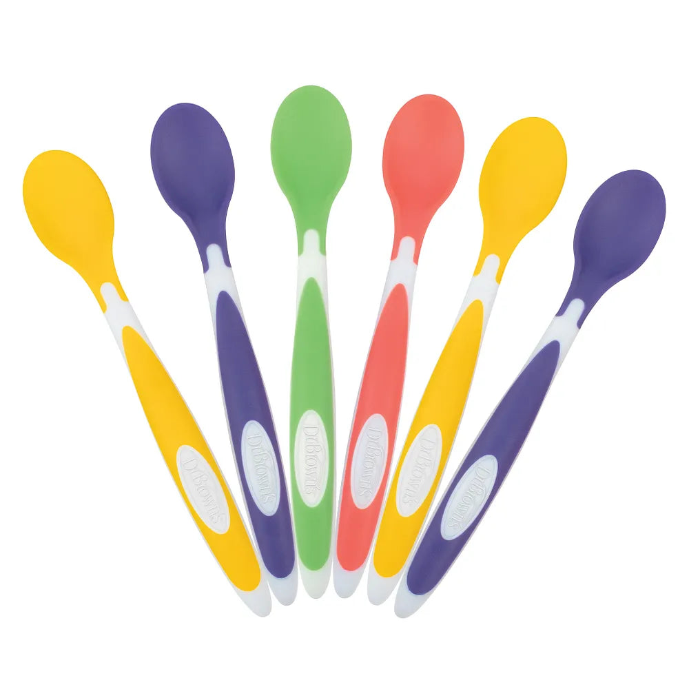 Dr. Brown's Soft-Tip Silicone Spoons (4/6pk)