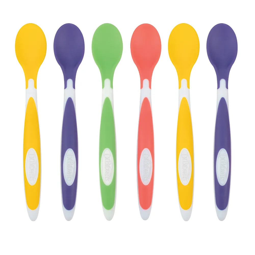 Dr. Brown's Soft-Tip Silicone Spoons (4/6pk)