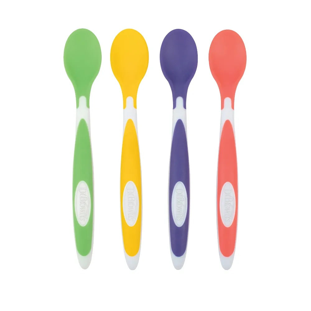 Dr. Brown's Soft-Tip Silicone Spoons (4/6pk)