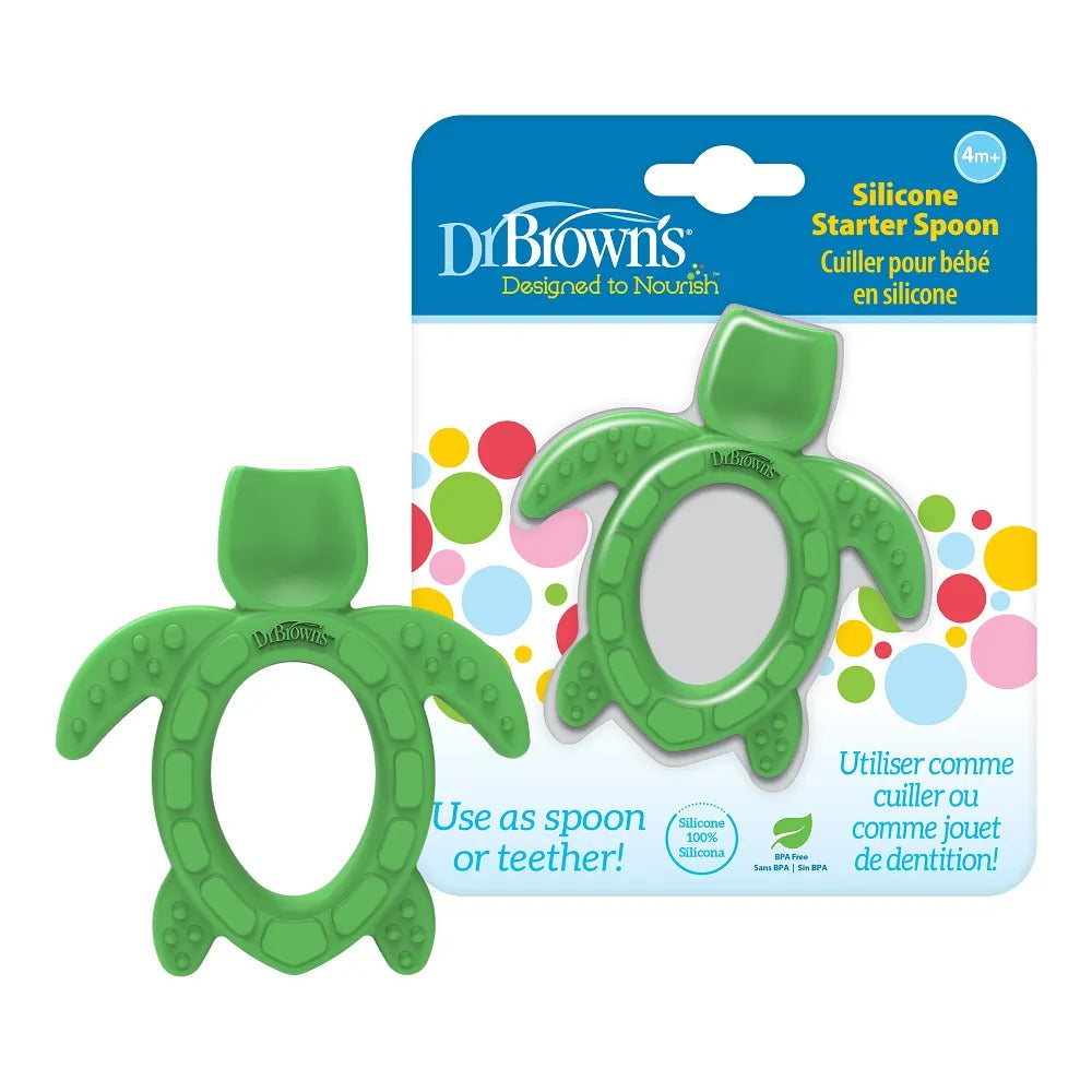 Dr. Brown’s Silicone Starter Spoon, Turtle
