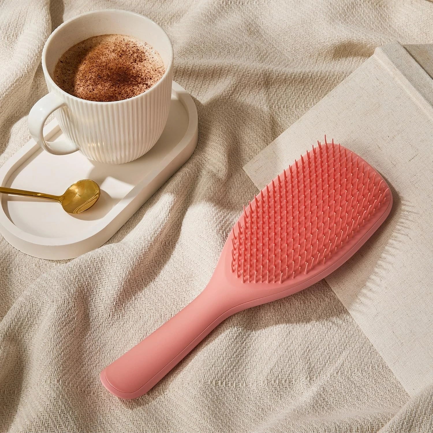 Tangle Teezer The Ultimate Detangler Large Hairbrush, Straight & Curly (4 Colors) - Pupsik Singapore