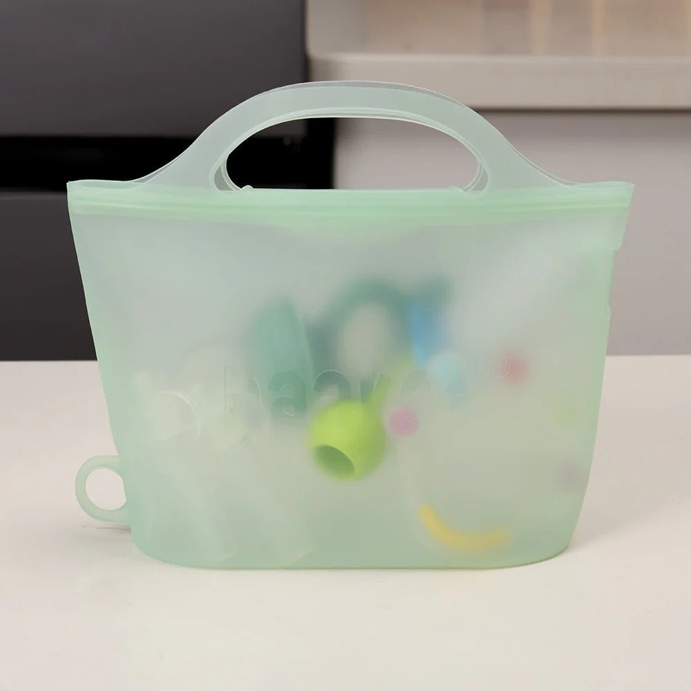 Haakaa Multipurpose Steamer and Steriliser Bag (Lime) - 1250ml