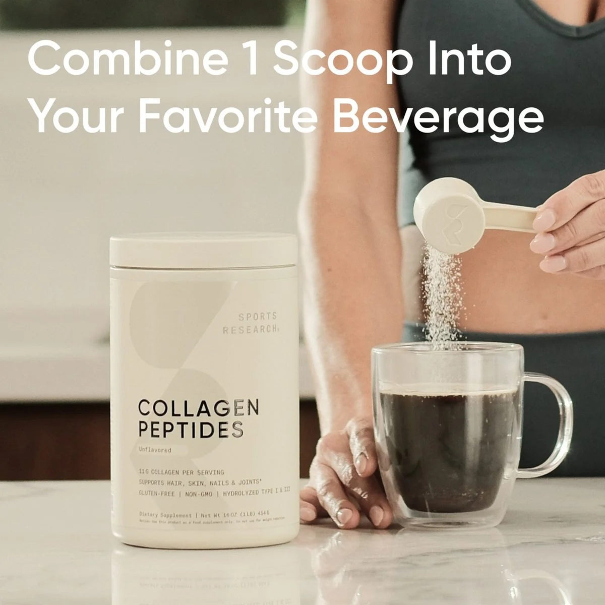 Sports Research Collagen Peptides (5 Types)
