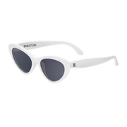 Babiators Original Cat-Eye Sunglasses, 2 Sizes (Wicked White) | 0-5Y