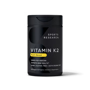 Sports Research Plant-based Vitamin K2 as MK7 with Coconut Oil (2 Sizes)