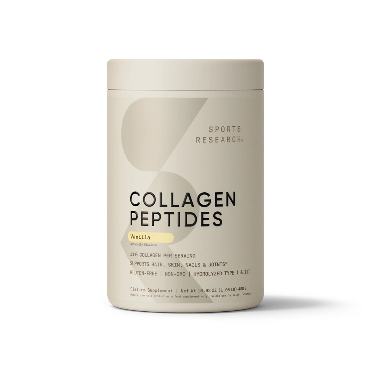 Sports Research Collagen Peptides (5 Types)