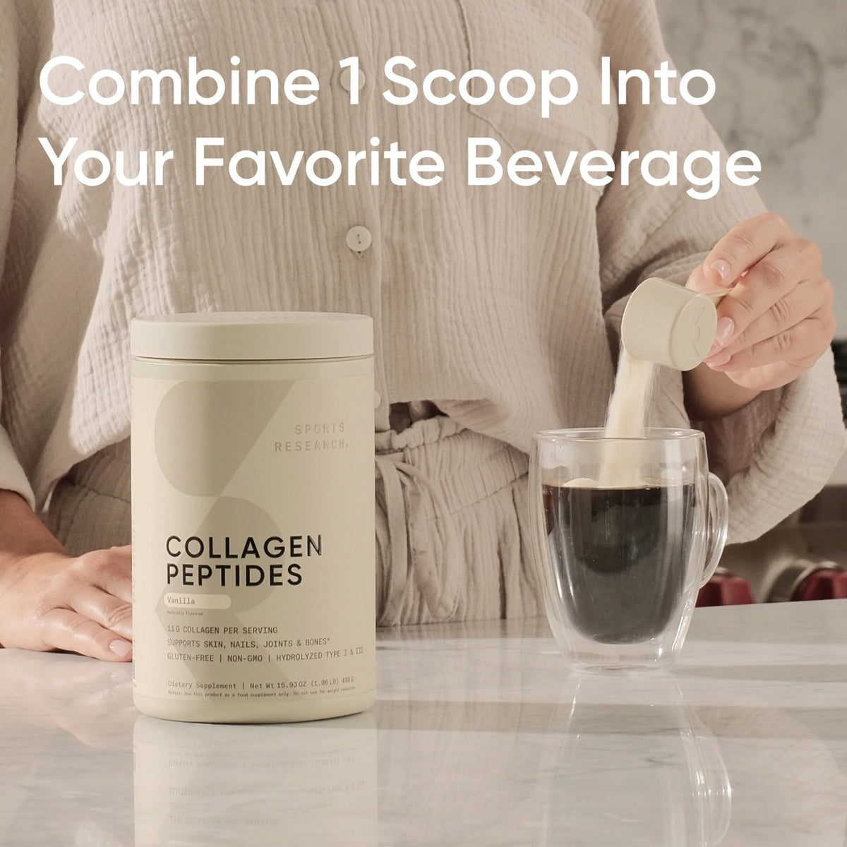 Sports Research Collagen Peptides (5 Types)