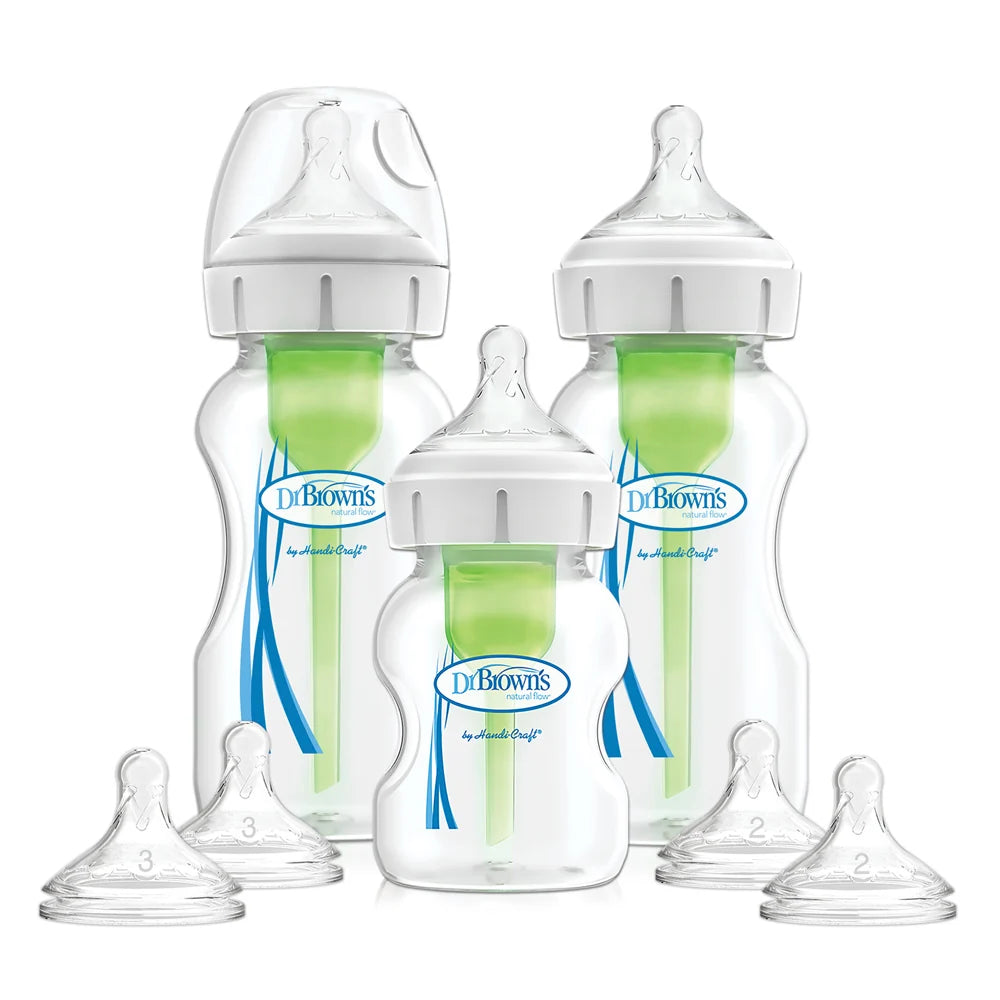 Dr. Brown's Options+ Wide-Neck Baby Bottle Starter Kit